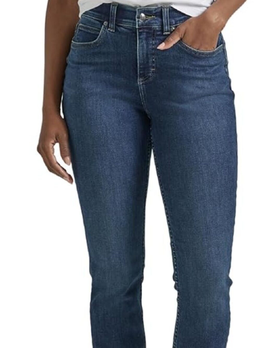Lee Ultra Lux Comfort with Flex Motion Straight Leg Jean - NWT - Sz. 14 Short